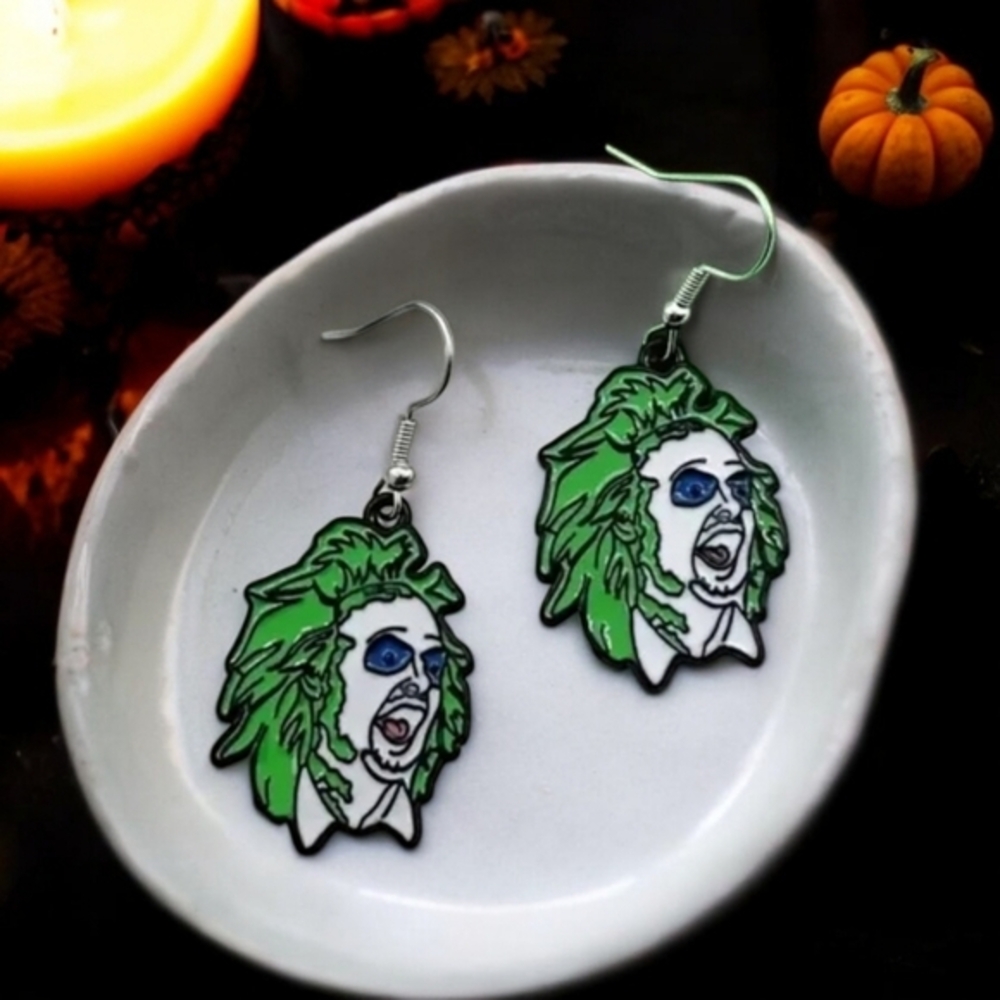NEW Beetlejuice Halloween‎ Women's Fashion Earrings